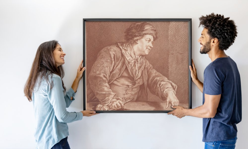 the Elder Gilles Demarteau after Carle Van Loo