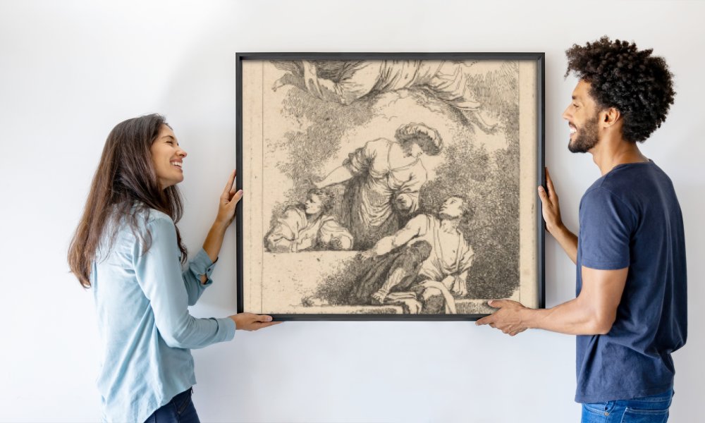 Jean Honoré Fragonard after Jacopo Tintoretto
