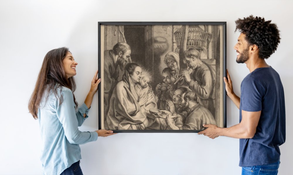 Ignatius Cornelis Marinus after Jacob Jordaens