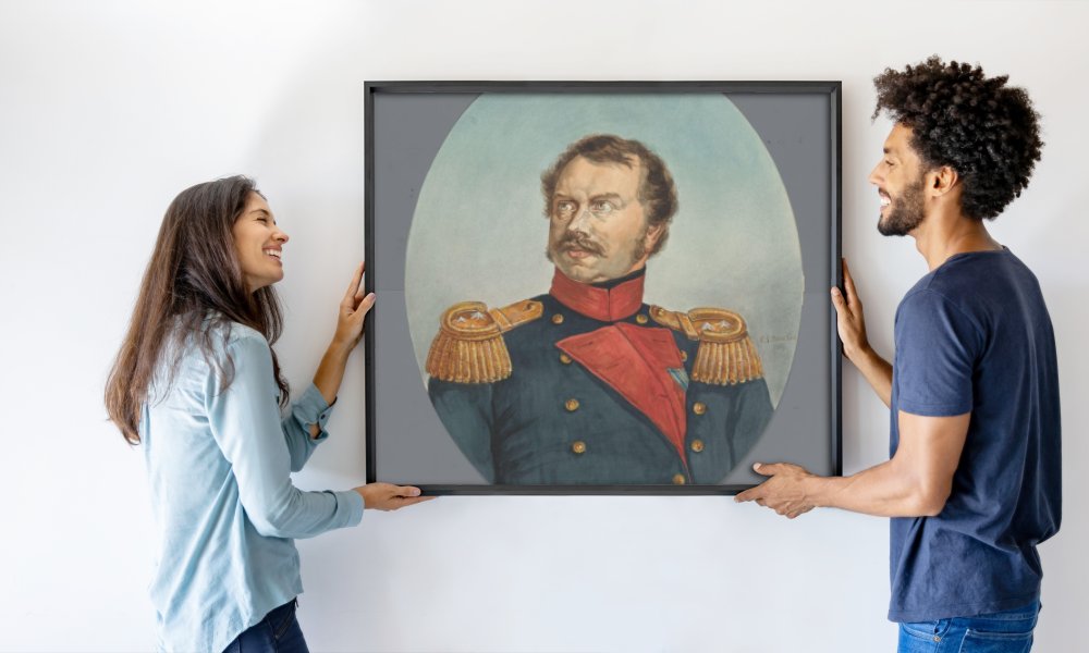 Cornelis Sebille Roos (tekenaar) (signed by artist)