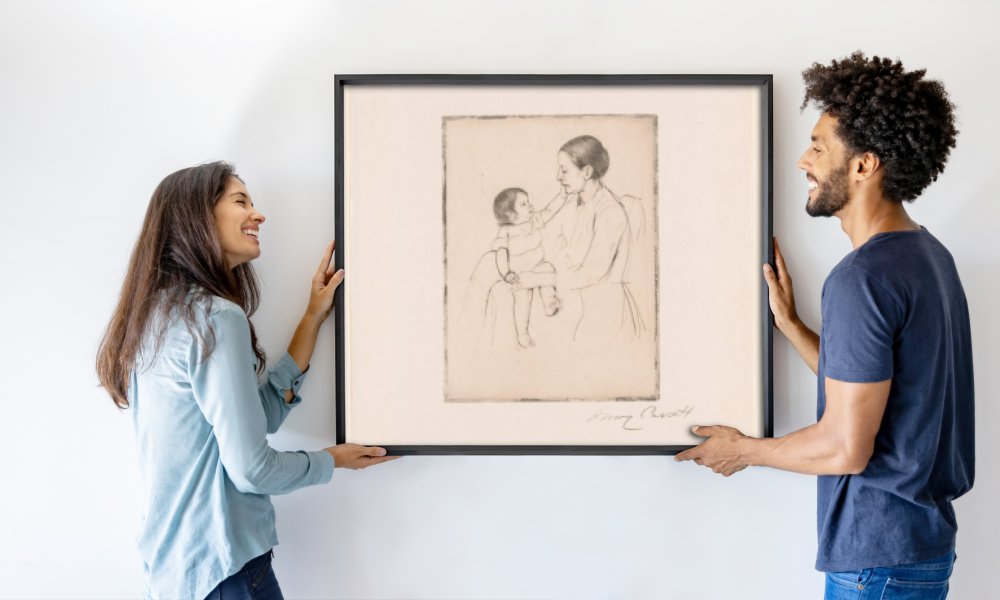 Mary Cassatt (signed by artist)