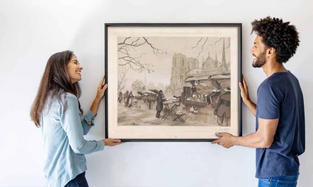 Eugène Véder (signed by artist)