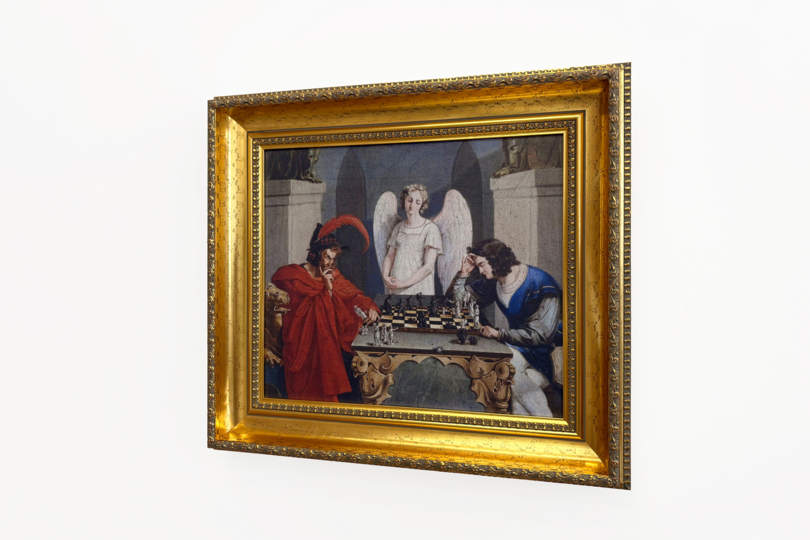 Faust and Mephisto Playing Chess - Unbekannt Unbekannt