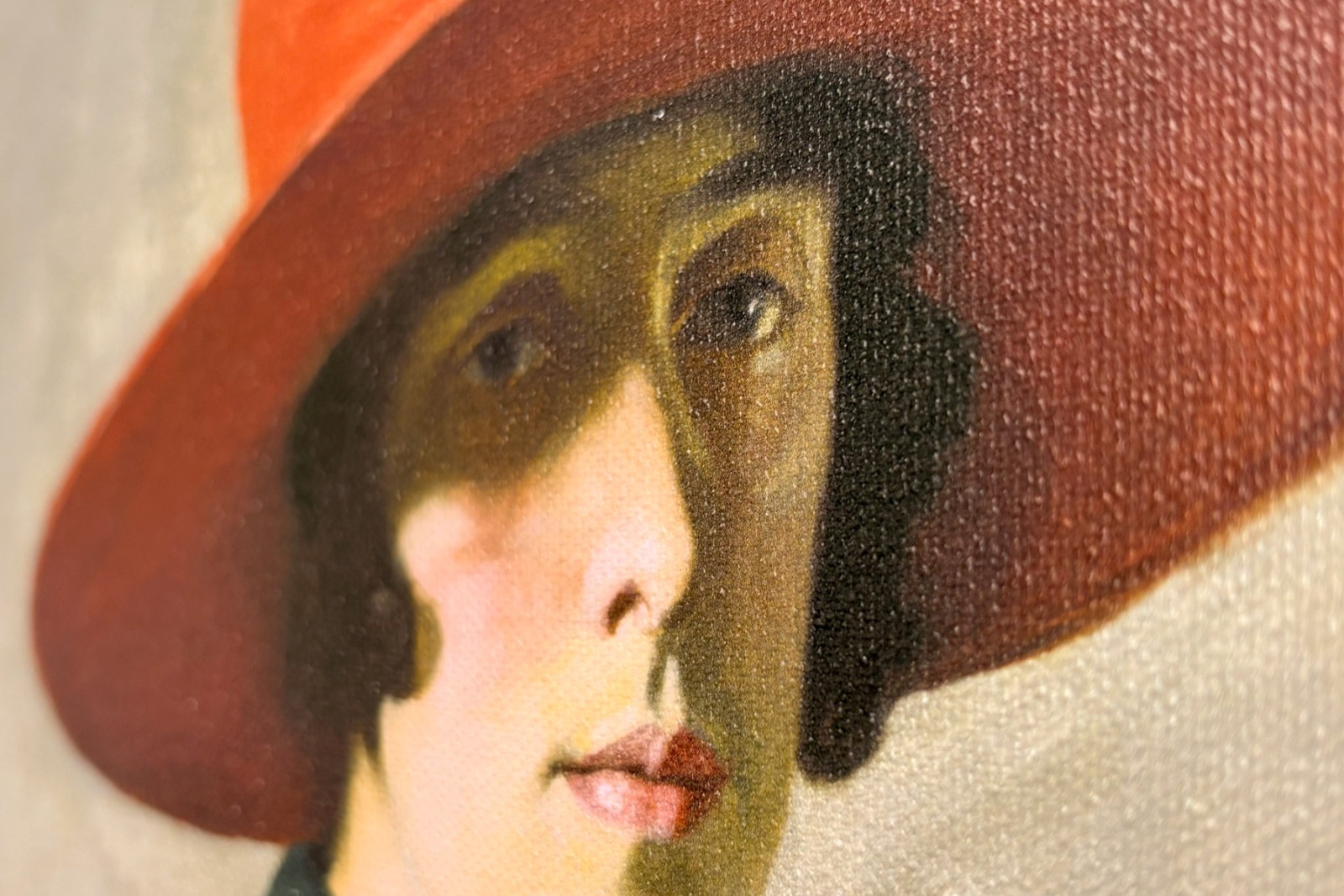 Lady with a Red Hat - William Strang