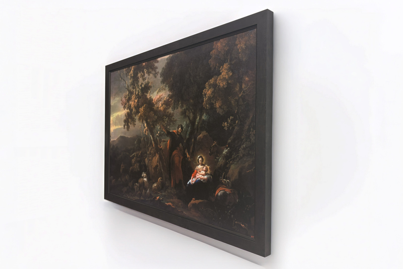 Rest on the Flight into Egypt - Nicolaes Pietersz. Berchem