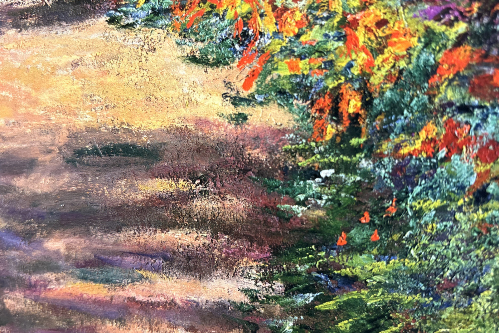 A Pathway in Monet's Garden, Giverny - Claude Monet