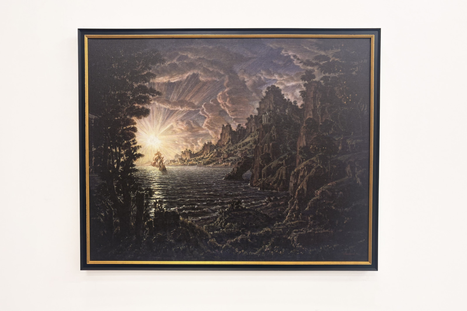 The Ships, the Evening Sun - Konstantin Bogayevsky