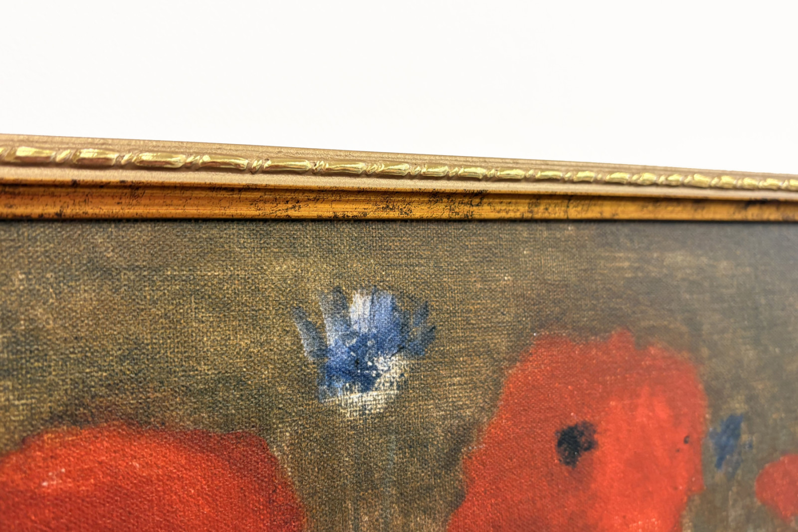 Bouquet with poppies - Odilon Redon