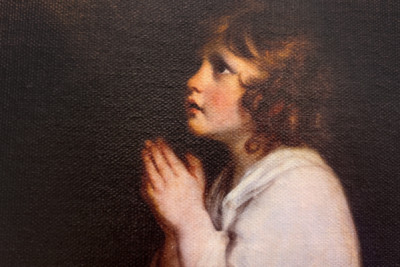 The Little Samuel in Prayer, 1777, 0.89 x 0.7 m, Musée Fabre, Montpellier