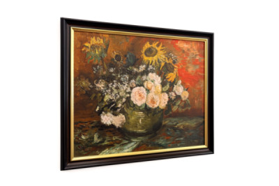 Roses and Sunflowers