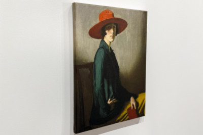Lady with a Red Hat - William Strang