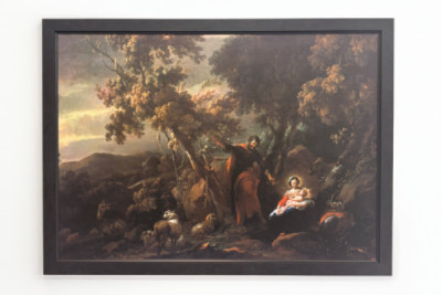 Rest on the Flight into Egypt - Nicolaes Pietersz. Berchem