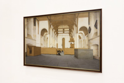 Interior of the Sint-Odulphuskerk in Assendelft, 1649