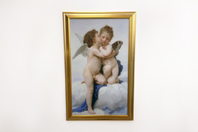 Cupid and Psyche as Children, The First Kiss