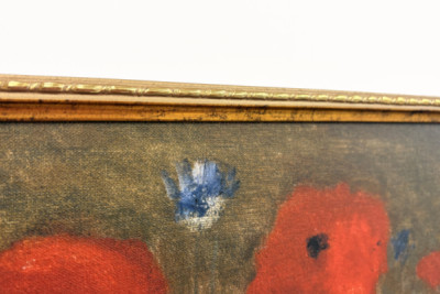 Bouquet with poppies - Odilon Redon