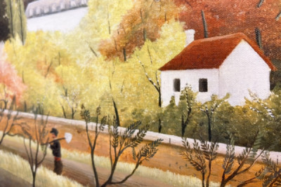 Landscape with Peasant
