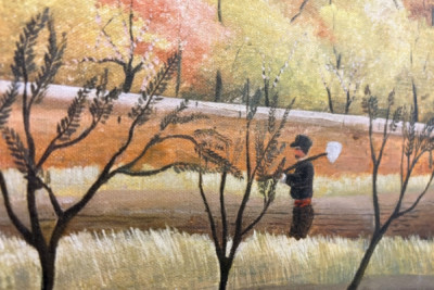 Landscape with Peasant