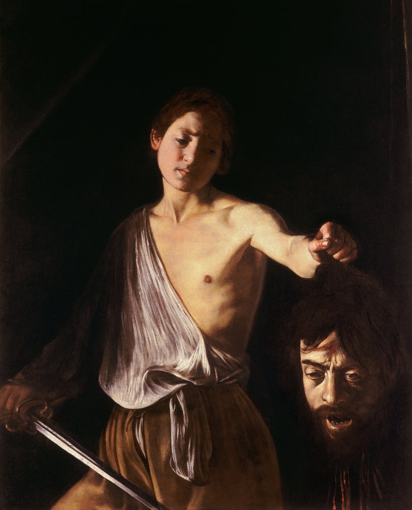 David with the Head of Goliath by Michelangelo Merisi Caravaggio