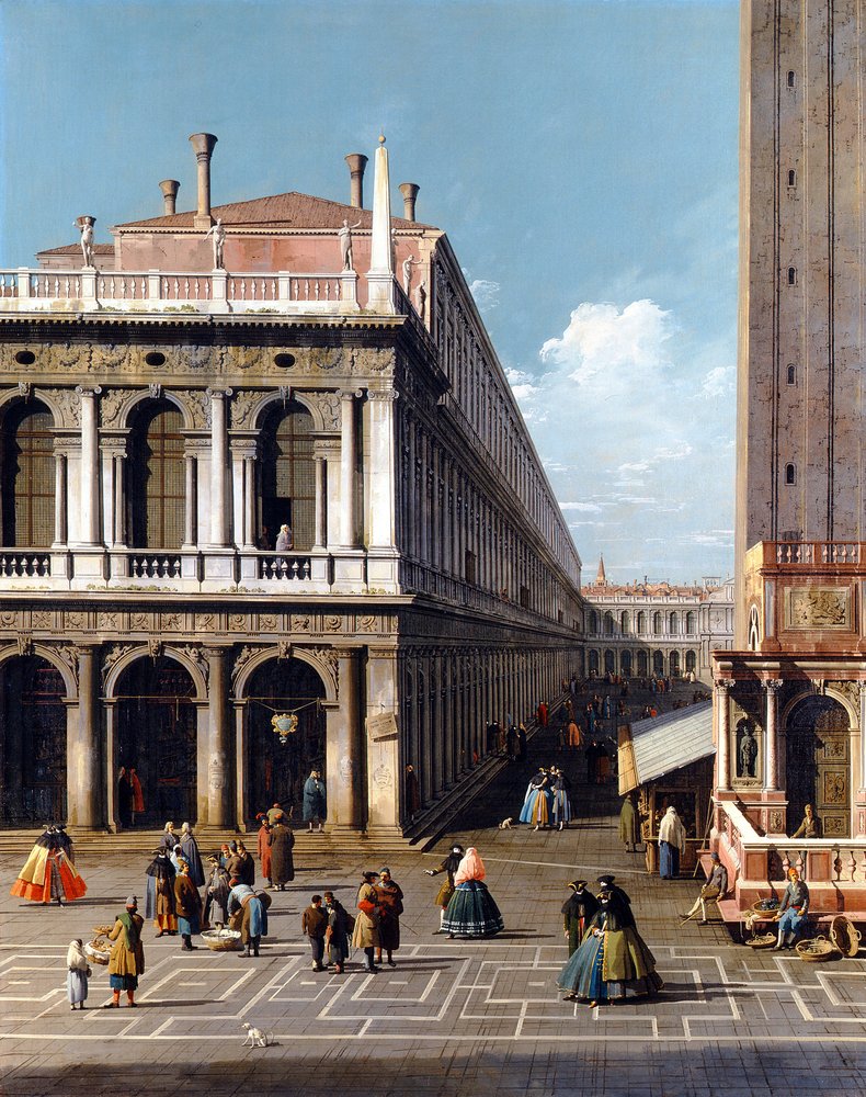 Piazza San Marco by Canaletto: Buy fine art print