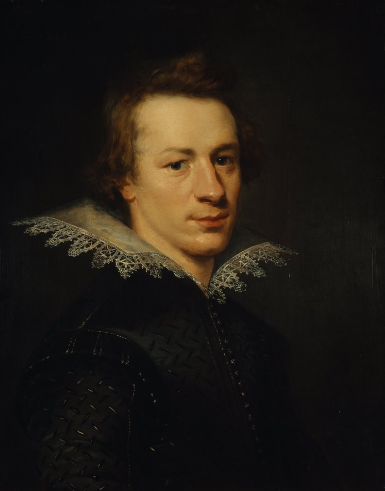 William Drummond of Hawthornden, 1585 - 1649 by Abraham van Blijenberch