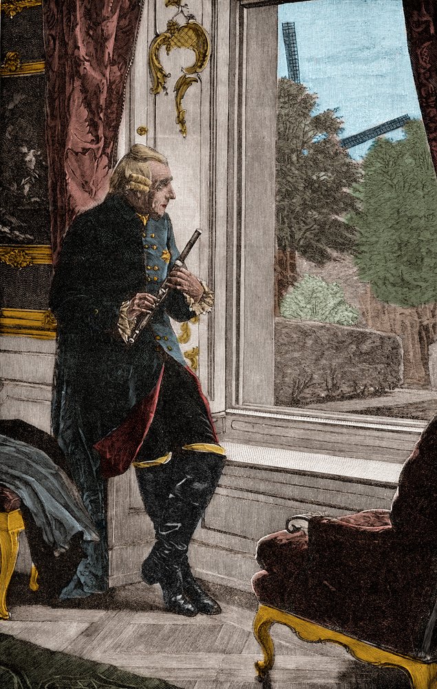 Frederick the great flute cheap