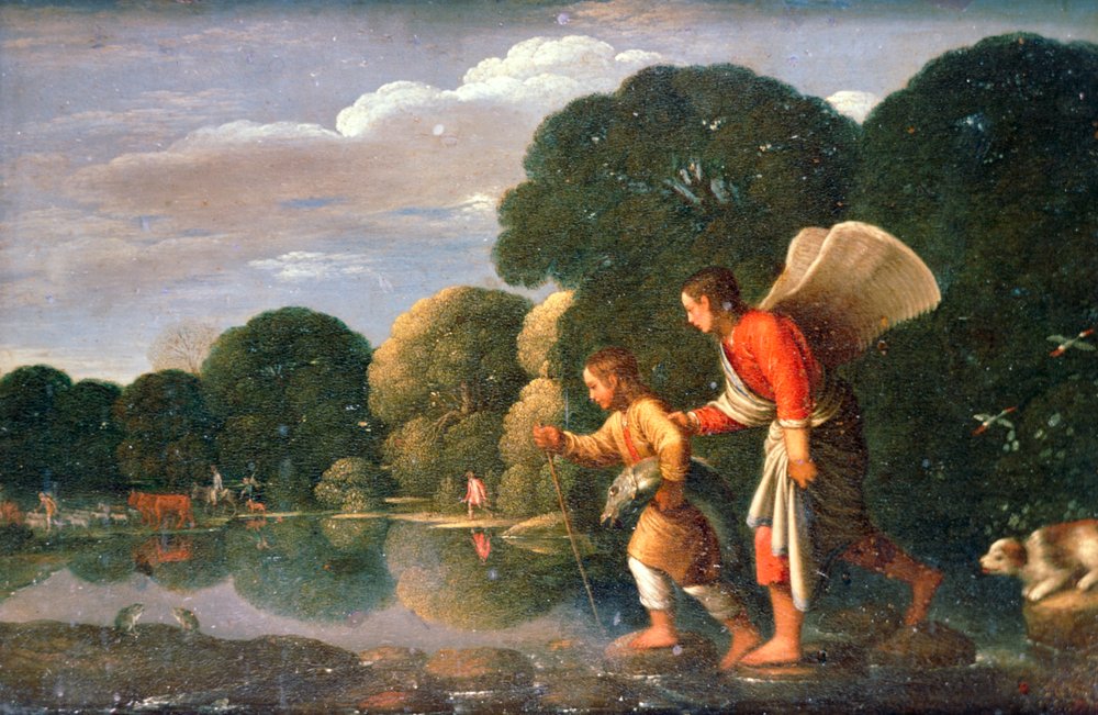 Tobias and Angel by Adam Elsheimer