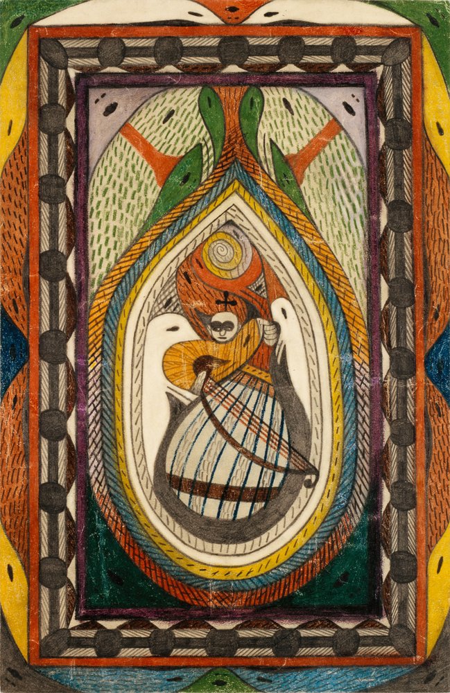 驚きの激安価格 Adolf by Musician Wolfli: reproduction art Highest-quality アート・デザイン・音楽