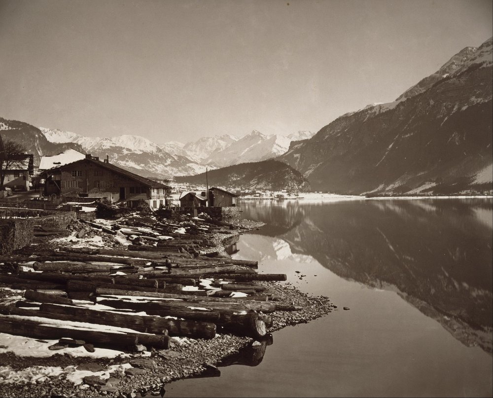 Lake Brienz by Adolphe Braun
