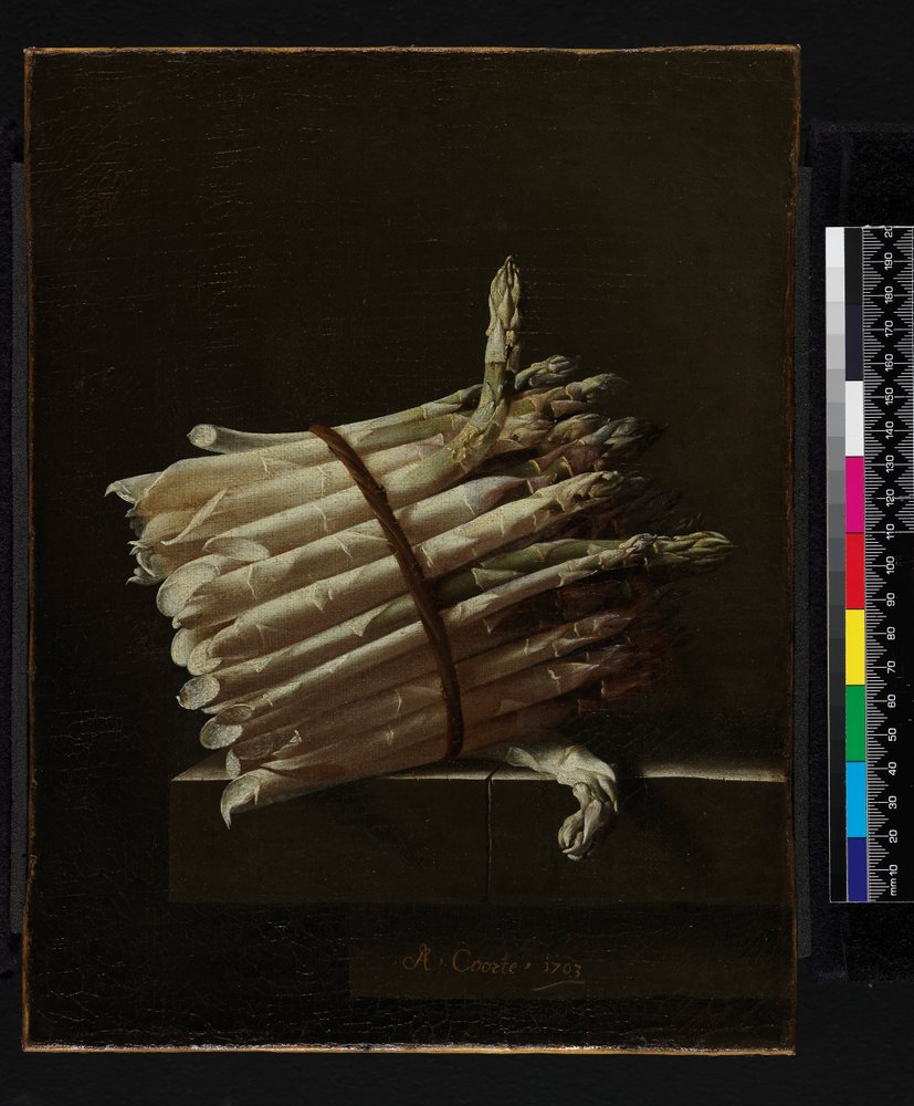 Bunch of Asparagus by Adrian Coorte