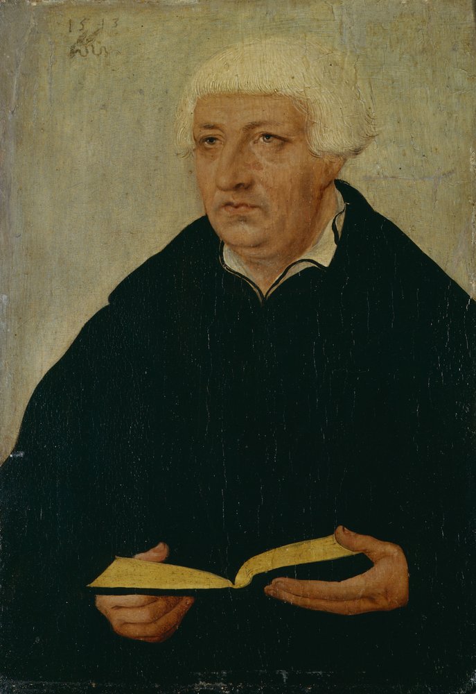 Portrait of Johannes Bugenhagen (1485 - 1558) by after Lucas Cranach the Elder