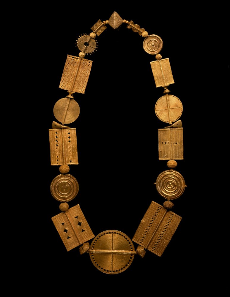 Necklace, Ghana, c. 1900 by Akan School