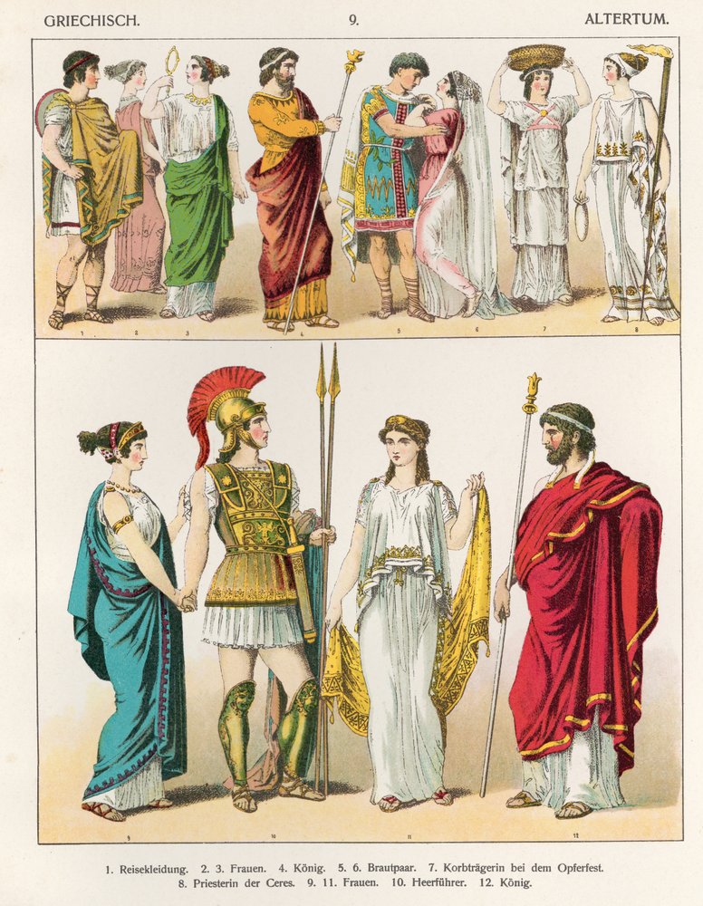 ancient greek dress Female Costume | Illustrated Book Images holiday photos * Festivals dress ancient greece Dior Celebrates