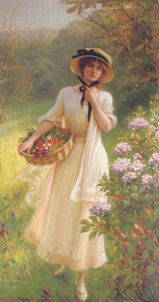 Springtime by Albert Lynch