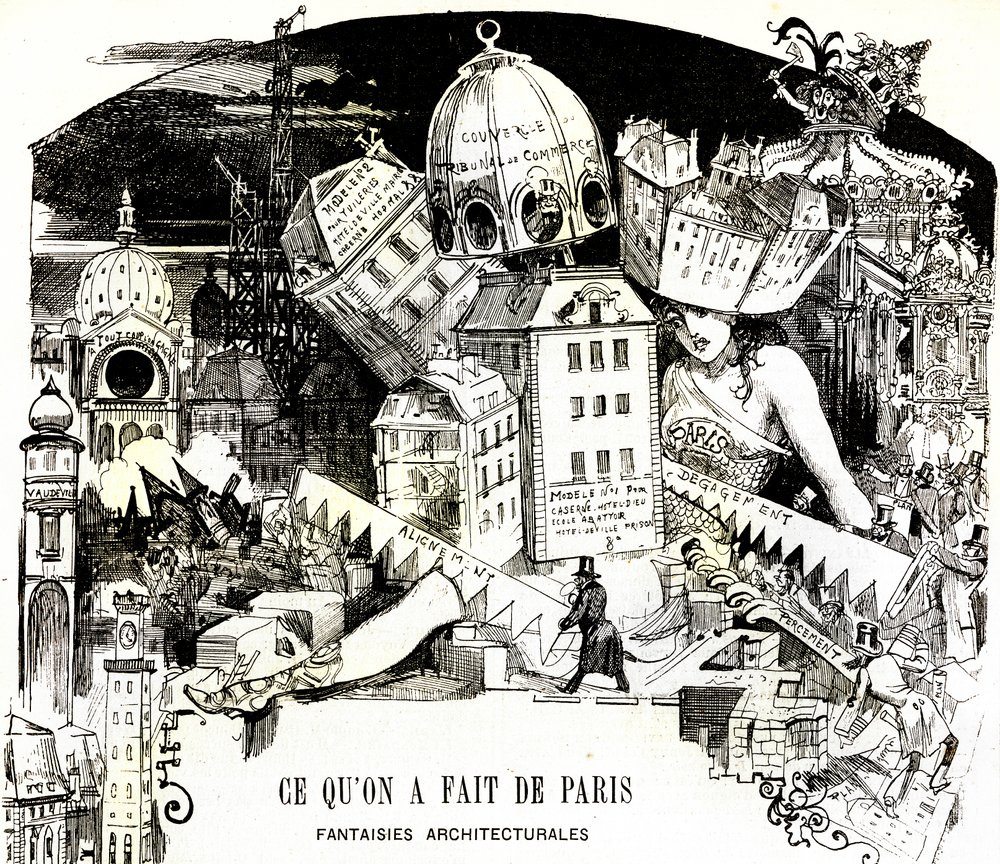What They Did to Paris, Architectural Fantasies by Albert Robida
