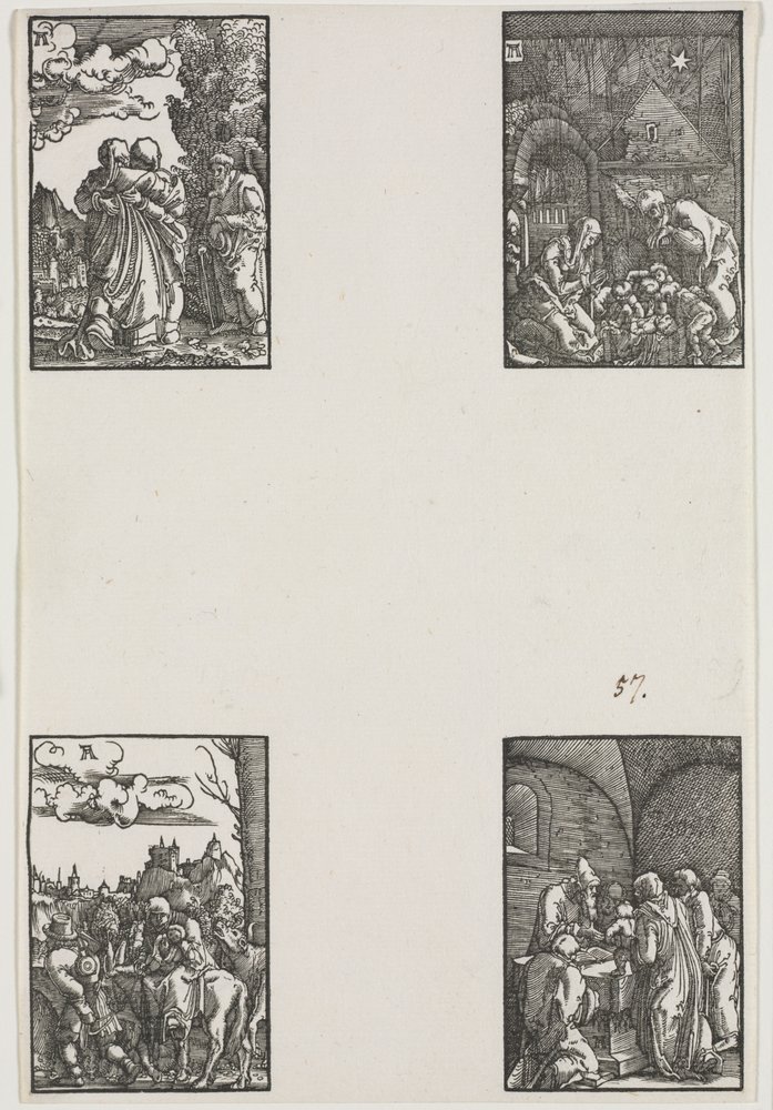 The Fall and Redemption of Man, c. 1515 by Albrecht Altdorfer