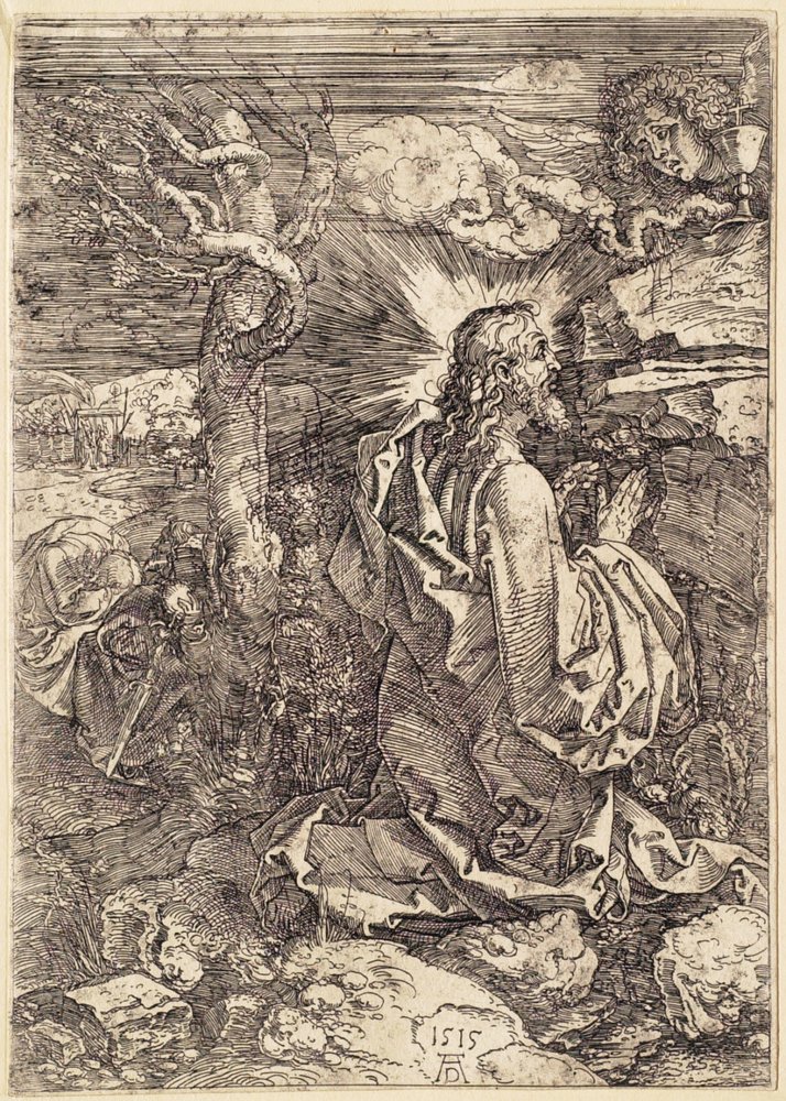 Christ on the Mount of Olives by Albrecht Dürer