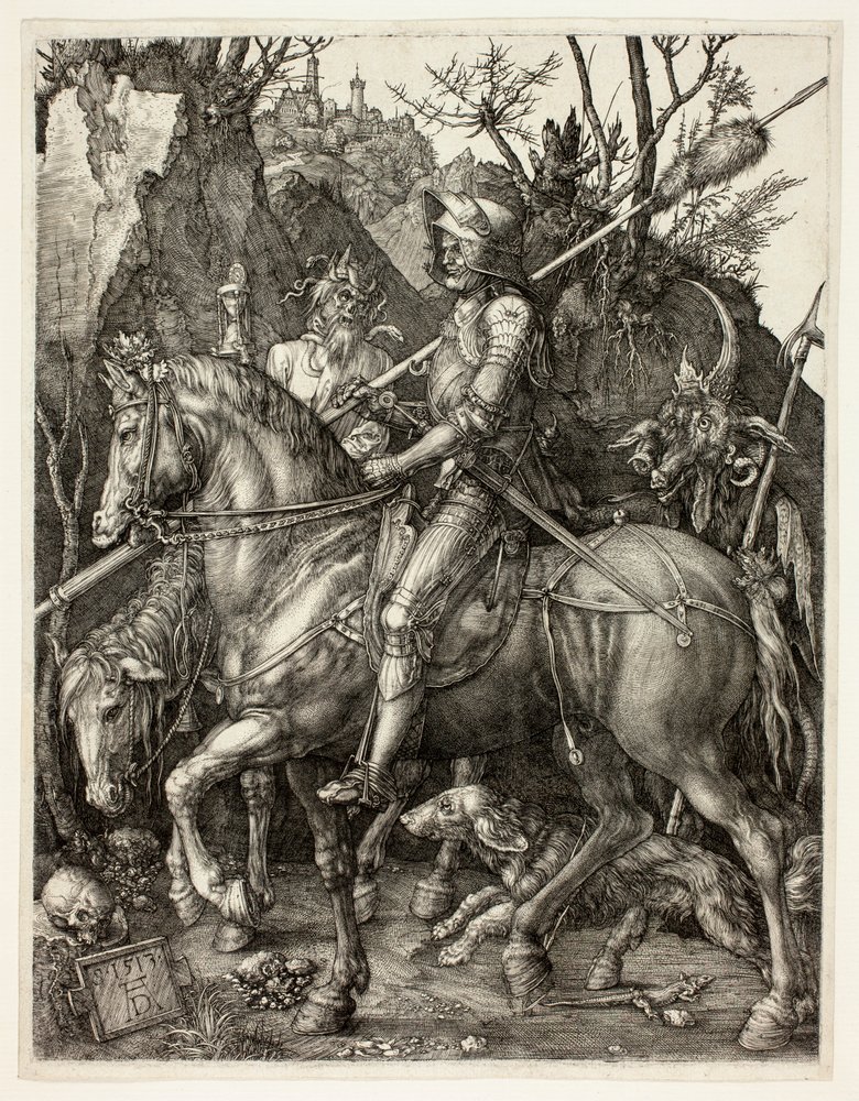 Knight, Death, and the Devil by Albrecht Dürer