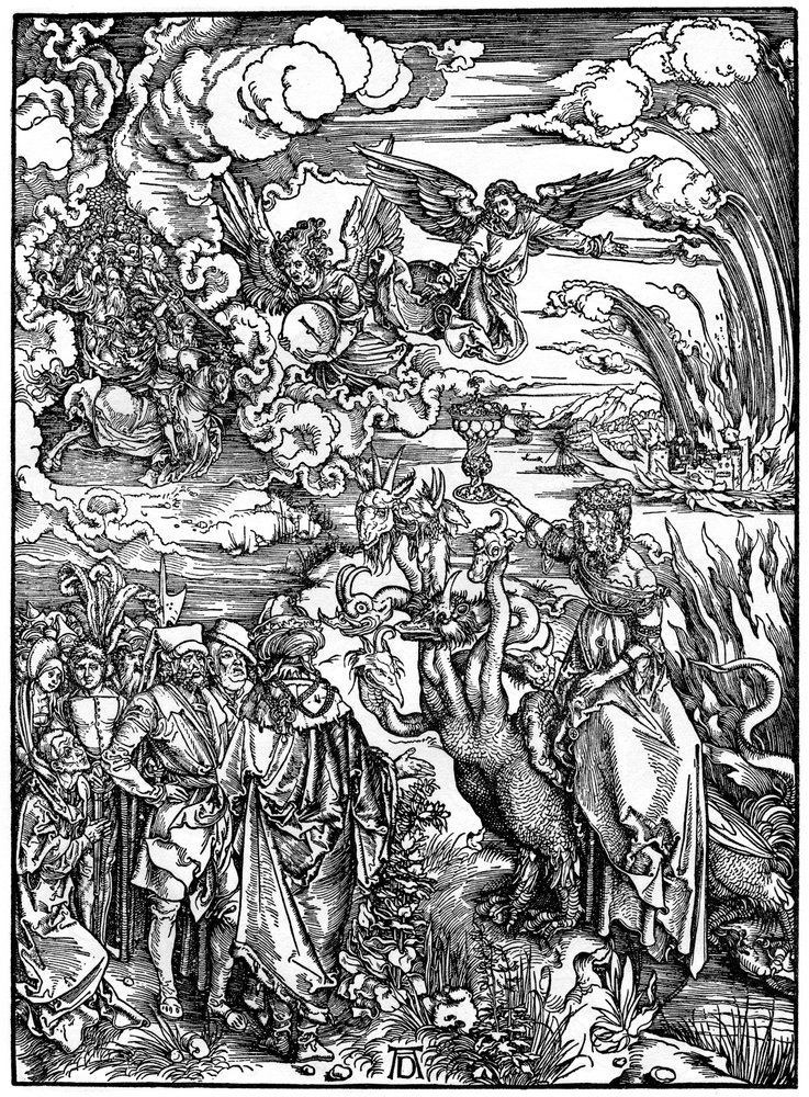 The Babylonian Whore, 1498, 1936 by Albrecht Dürer