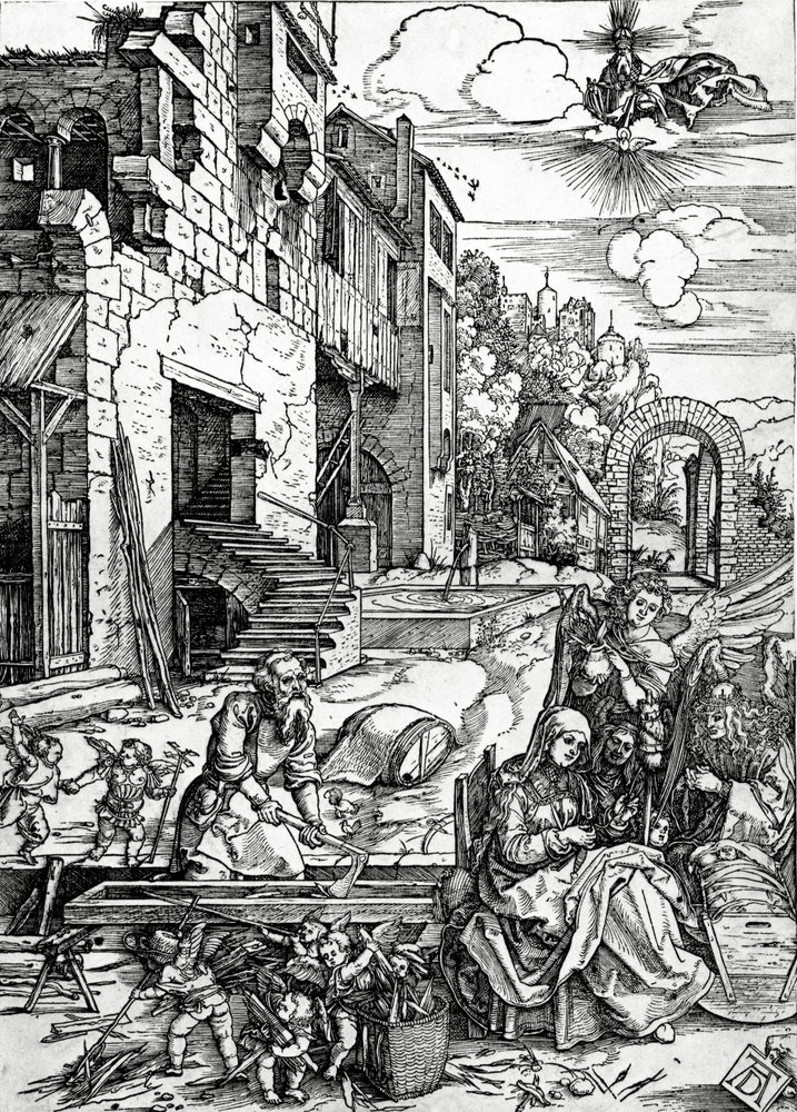The Rest on the Flight into Egypt by Albrecht Dürer