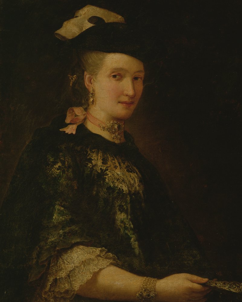Portrait of a Lady by Alessandro Longhi