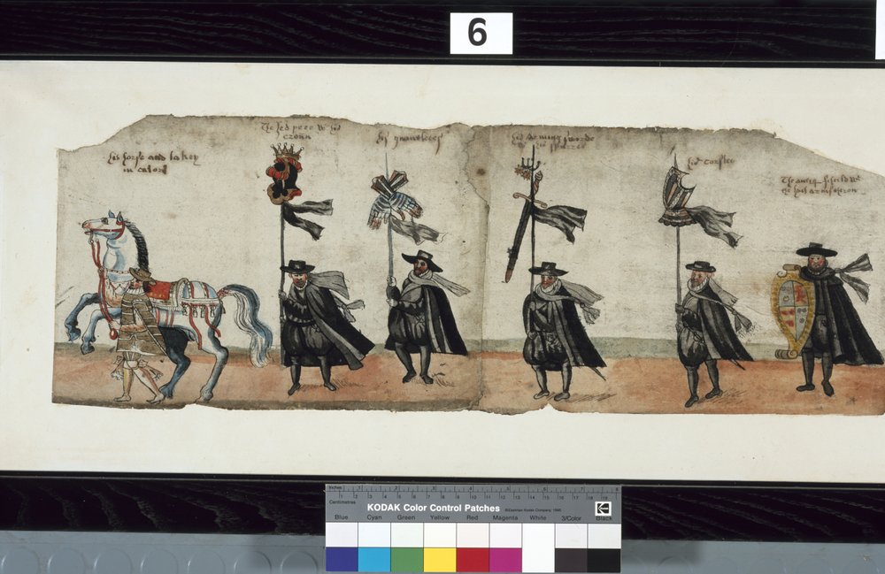 (detail) The Huntly Funeral Procession, said to have been used for the ...