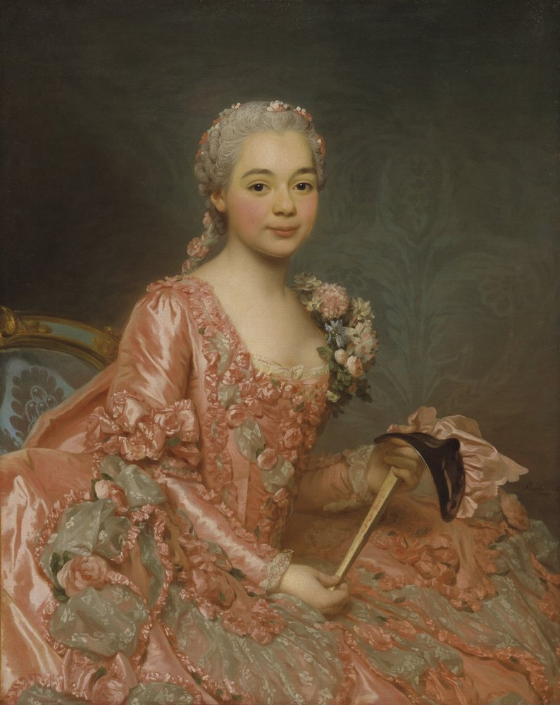 Unknown Lady, called Baroness de Neubourg-Cromière by Alexander Roslin