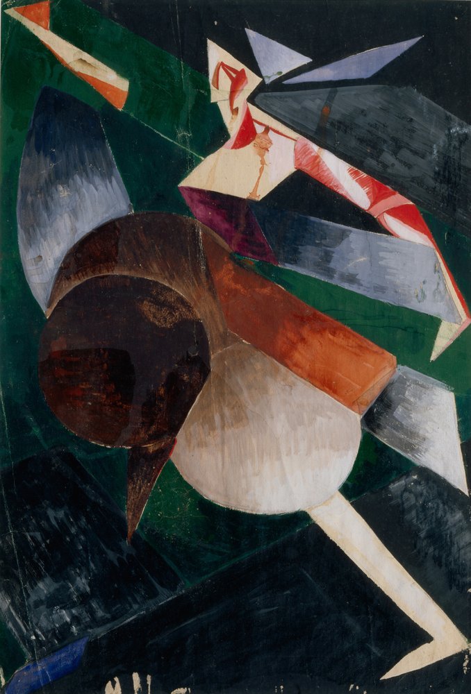Abstraction: The Dancer by Alexandra Alexandrowna Exter