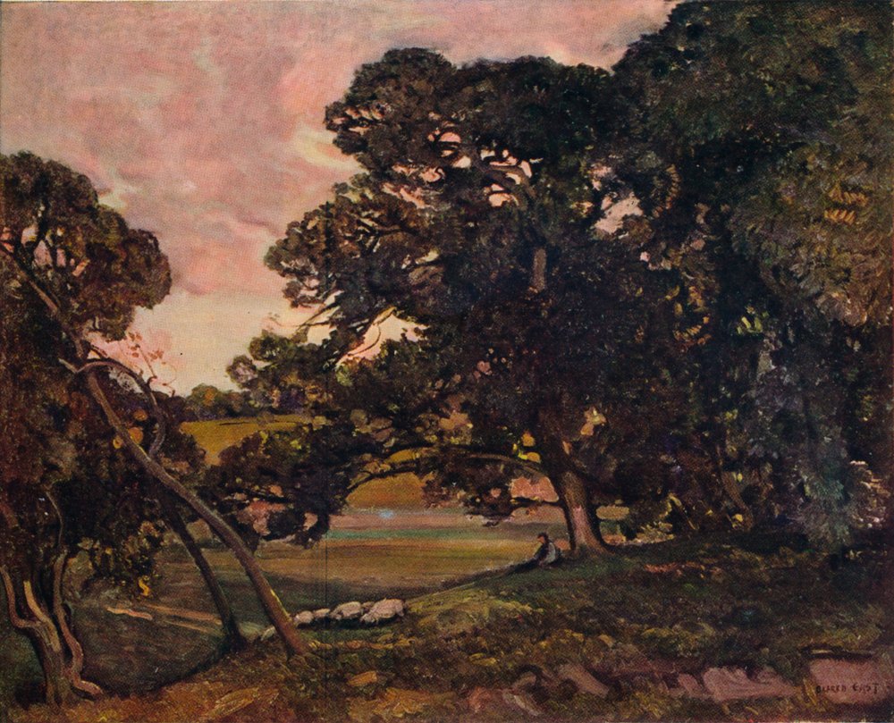 In the Cotswolds by Alfred East