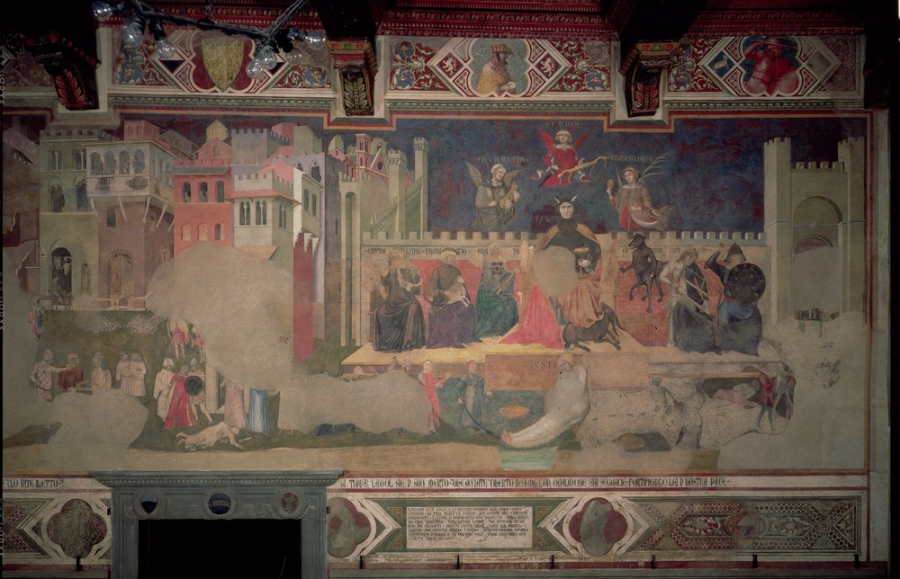 Allegory of Bad Government, 1388-40 by Ambrogio Lorenzetti