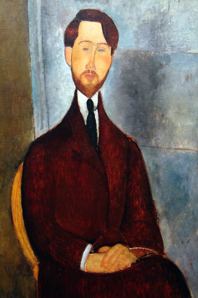 Leopold Zborowski by Amedeo Modigliani
