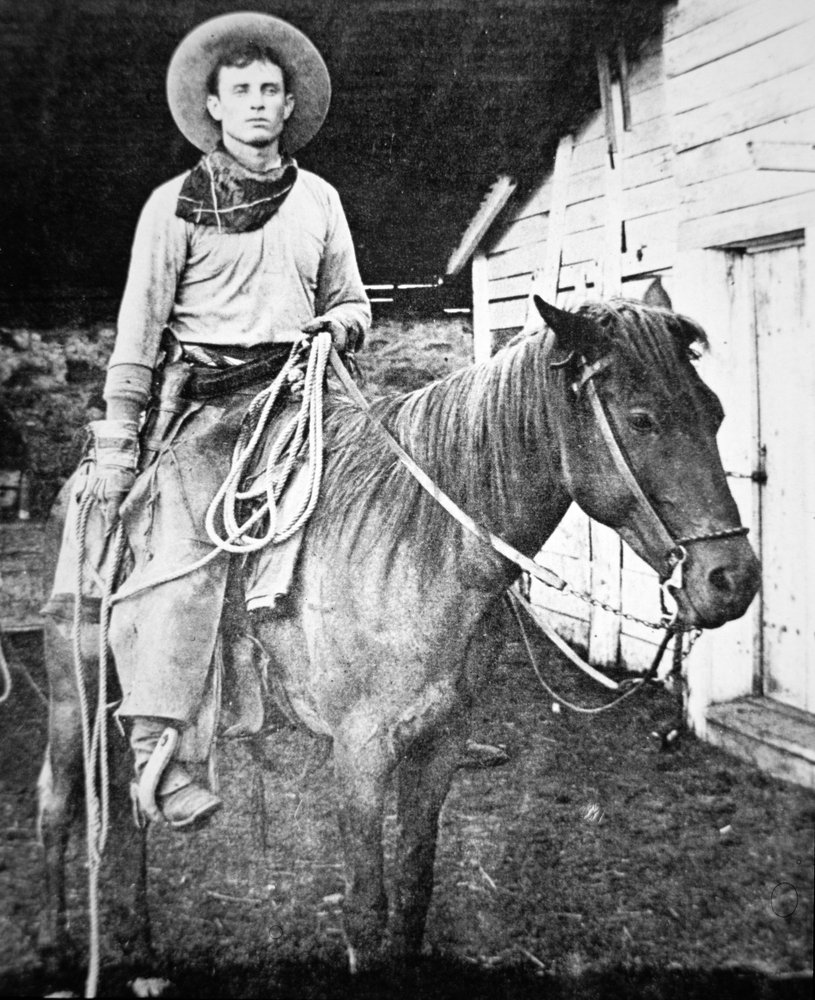 American cowboy in Kansas by American Photographer