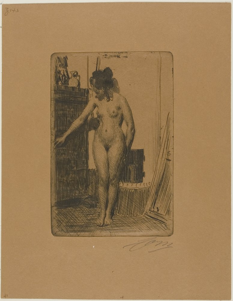 Before the Stove by Anders Leonard Zorn