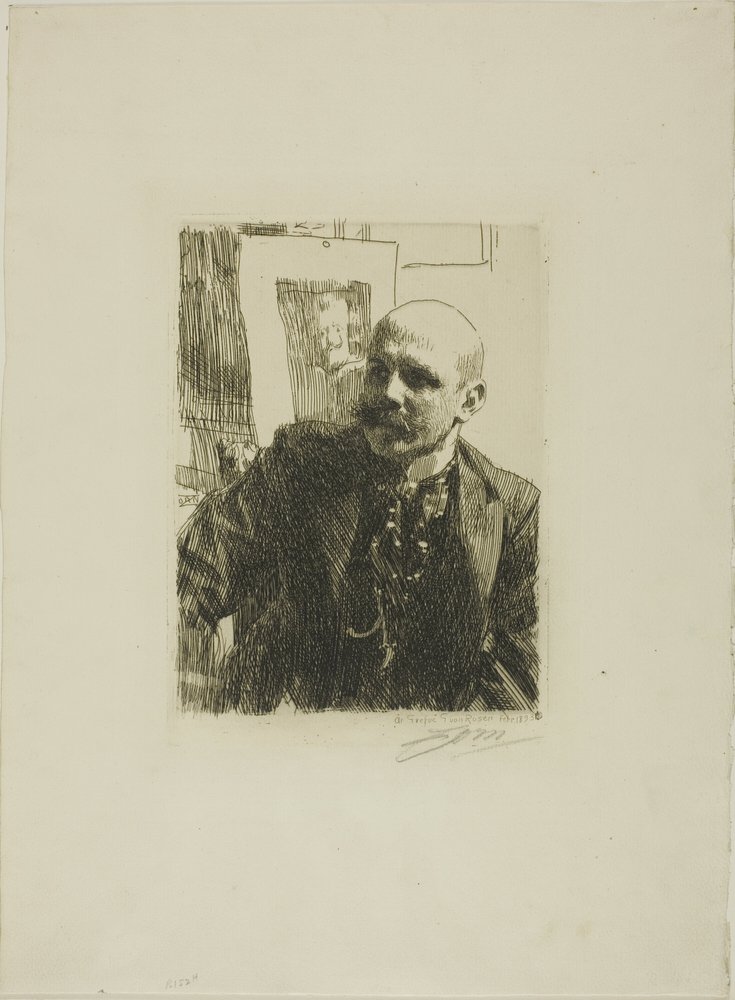 Georg von Rosen by Anders Leonard Zorn: Buy fine art prints