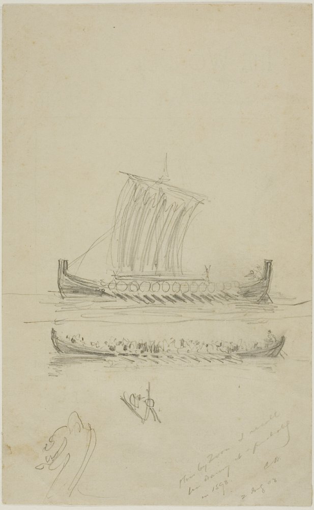 Sketch of Captain Anderson